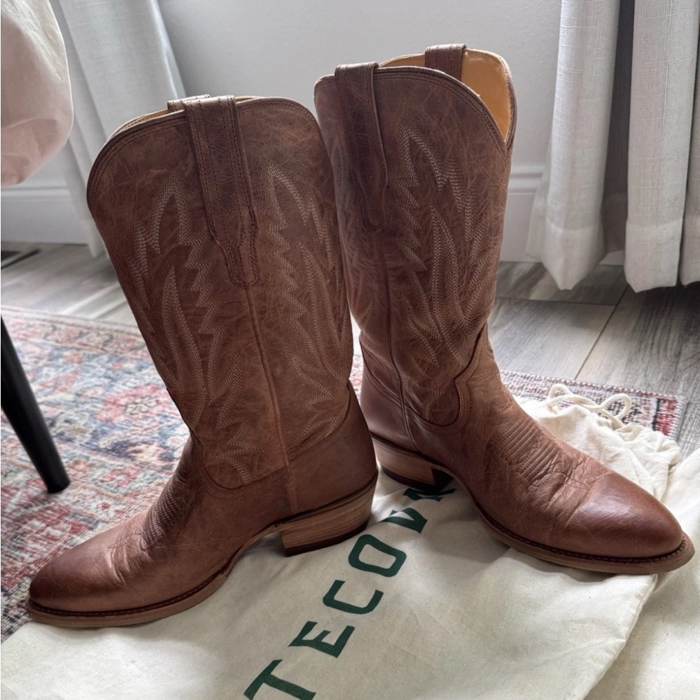 Tecovas The Jamie Scotch Goat Size 9 Excellent Condition Worn Once